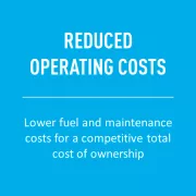 Reduced operating costs